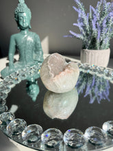 Load image into Gallery viewer, Rare Green and pink Rainbow amethyst geode 3120
