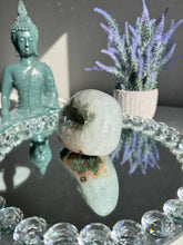 Load image into Gallery viewer, Rare Green Amethyst Geode: Polished Rainbow Crystal from Uruguay 3133
