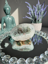 Load image into Gallery viewer, Rare Green Amethyst Geode: Polished Rainbow Crystal from Uruguay 3133

