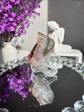Load image into Gallery viewer, Pink Amethyst Crystal Geode - Polished Mineral Specimen 3119
