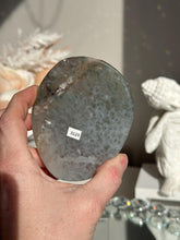 Load image into Gallery viewer, Orange yellow and green rainbow amethyst geode 3129
