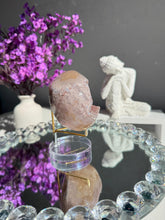 Load image into Gallery viewer, Pink Rainbow amethyst geode 3121
