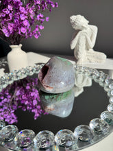 Load image into Gallery viewer, amethyst geode with agate and calcite 3120
