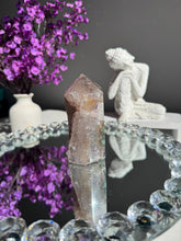 Load image into Gallery viewer, Light pink sugar rainbow amethyst tower 3120
