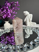 Load image into Gallery viewer, Light pink sugar rainbow amethyst tower 3120
