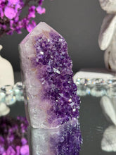 Load image into Gallery viewer, Amethyst Crystal Point Tower, Raw Stone 3118
