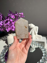 Load image into Gallery viewer, Sugar druzy quartz tower 3118 sugar amethyst
