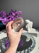 Load image into Gallery viewer, amethyst geode with pink and green 3119

