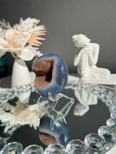 Load image into Gallery viewer, Orange sugar druzy agate geode  3119
