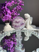 Load image into Gallery viewer, amethyst sphere with agate 3151
