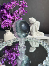 Load image into Gallery viewer, Druzy amethyst sphere with jasper 3150

