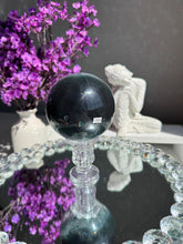 Load image into Gallery viewer, Druzy amethyst sphere with jasper 3150
