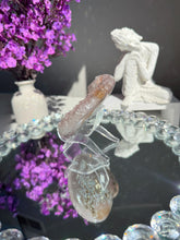 Load image into Gallery viewer, Druzy Amethyst heart 3153
