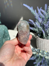 Load image into Gallery viewer, Druzy Amethyst heart 3156
