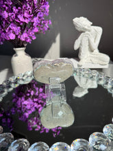 Load image into Gallery viewer, Druzy Amethyst heart 3155
