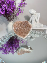 Load image into Gallery viewer, Pink sugar amethyst heart 3170
