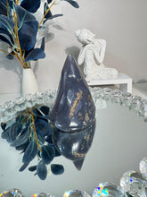 Load image into Gallery viewer, Druzy Agate Geode Flame Natural Druzy Agate Crystal Flame for Healing, Balance &amp; Home Decor 3177
