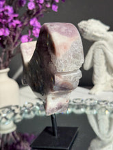 Load image into Gallery viewer, Rare Pink amethyst whale with amethyst 3198
