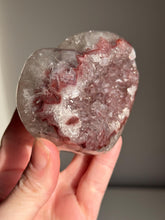 Load image into Gallery viewer, Rare red Amethyst heart  Healing crystals 3221
