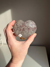 Load image into Gallery viewer, Rare red Amethyst heart  Healing crystals 3221
