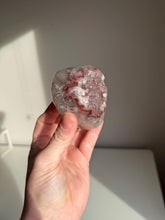 Load image into Gallery viewer, Rare red Amethyst heart  Healing crystals 3221
