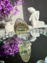 Load image into Gallery viewer, Rainbow amethyst geode 3208
