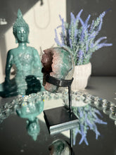 Load image into Gallery viewer, Pink Rainbow amethyst geode 3206
