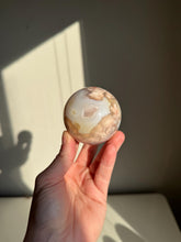 Load image into Gallery viewer, Pink Flower Agate Spheres
