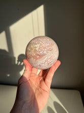 Load image into Gallery viewer, Pink Flower Agate Spheres
