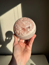 Load image into Gallery viewer, Pink Flower Agate Spheres
