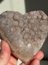 Load image into Gallery viewer, Pink sugar amethyst heart
