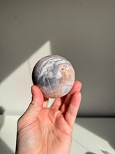 Load image into Gallery viewer, Red Flower agate sphere 3225

