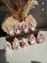 Load image into Gallery viewer, Pink Flower Agate Flames
