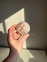Load image into Gallery viewer, Pink Flower Agate Spheres
