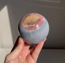 Load image into Gallery viewer, Pastel Sea Jasper Spheres 3248 3249

