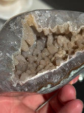 Load image into Gallery viewer, Tan Sugar Amethyst Geode 3275

