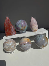Load image into Gallery viewer, Sea Jasper Spheres and Flames
