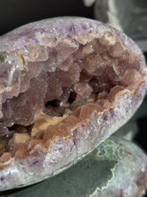 Load image into Gallery viewer, Purple and Orange Sugar Amethyst Geode 3272

