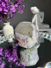 Load image into Gallery viewer, Purple and Orange Sugar Amethyst Geode 3272
