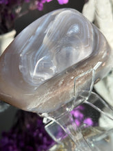 Load image into Gallery viewer, pink Rainbow sugar amethyst geode 3286
