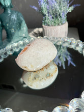 Load image into Gallery viewer, Orange Rainbow amethyst geode 3286
