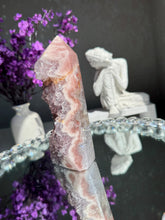 Load image into Gallery viewer, Pink amethyst tower 3304
