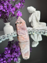 Load image into Gallery viewer, Pink amethyst tower with jasper 3310
