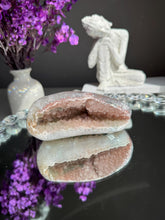 Load image into Gallery viewer, pink Rainbow amethyst geode 3288
