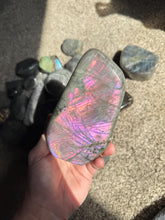Load image into Gallery viewer, Flashy Labradorite Crystal Freeform Crystal for Protection Transformation Metaphysical Healing Gift 3318
