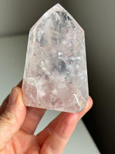 Load image into Gallery viewer, Brazilian Rose Quartz Tower Stone for Love Heart Chakra and Spiritual Healing 3336K
