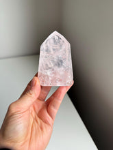 Load image into Gallery viewer, Brazilian Rose Quartz Tower Stone for Love Heart Chakra and Spiritual Healing 3336K
