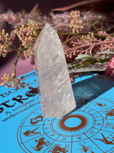 Load image into Gallery viewer, Brazilian Rose Quartz Tower Stone for Love Heart Chakra and Spiritual Healing 3337B
