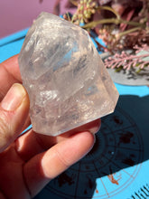 Load image into Gallery viewer, Brazilian Rose Quartz Tower Stone for Love Heart Chakra and Spiritual Healing 3337F
