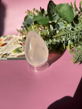 Load image into Gallery viewer, Rose Quartz Egg with Asterism Stone for Love Heart Chakra and Spiritual Healing 3326 E
